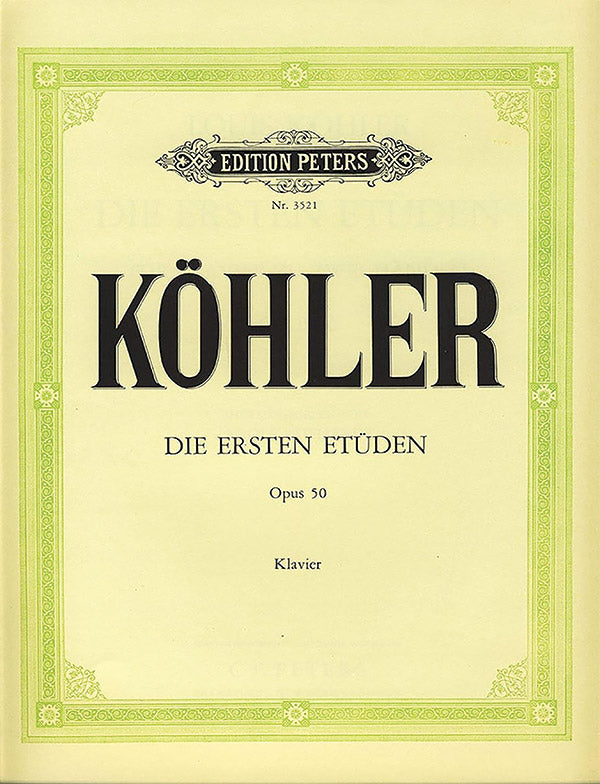 The First Studies Op.50 Cover Image