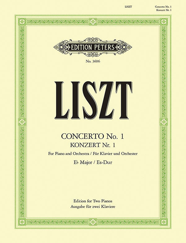 Piano Concerto No. 1 in E flat (Edition for 2 Pianos) Cover Image