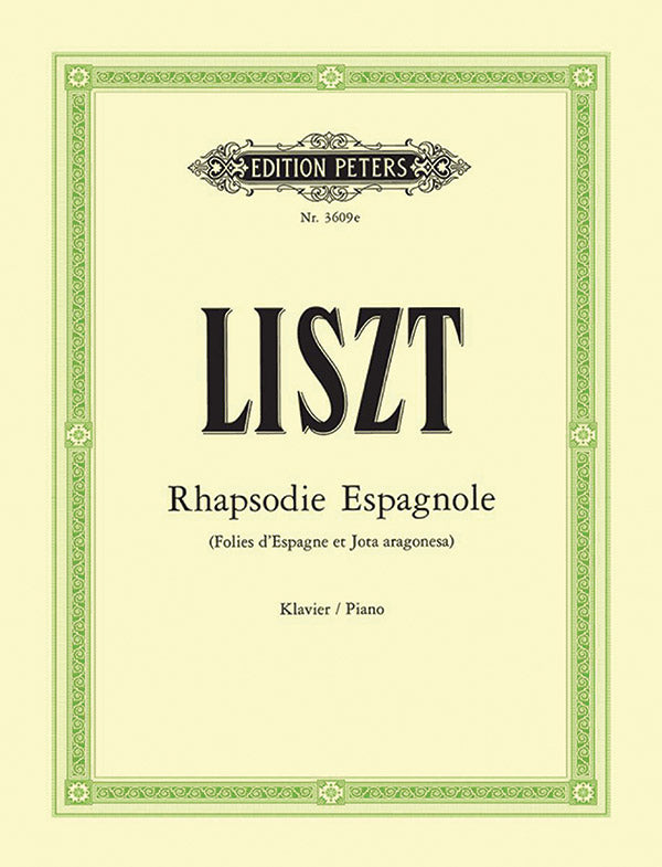 Rhapsodie Espagnole Cover Image