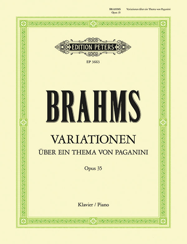 Variations on a Theme by Paganini (Complete) Op. 35 Cover Image