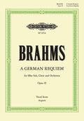 A German Requiem Op. 45 (Vocal Score) Cover Image