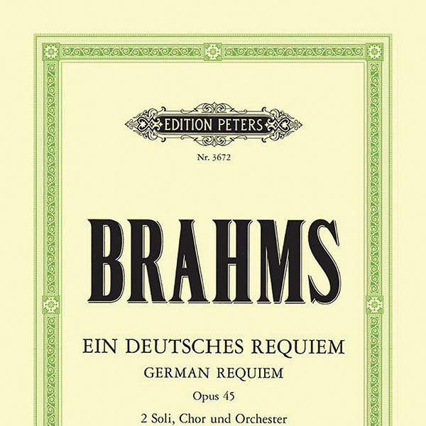 Ein deutsches Requiem (A German Requiem) Op. 45 Cover Image