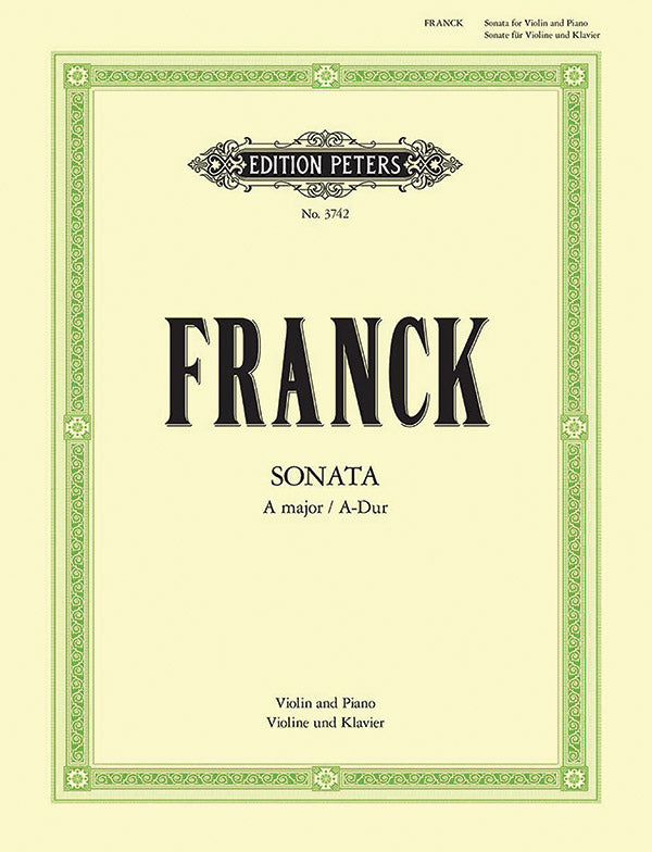 Violin Sonata in A Cover Image