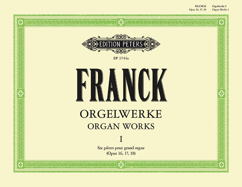 Complete Organ Works in 4 volumes Volume 1 Cover Image