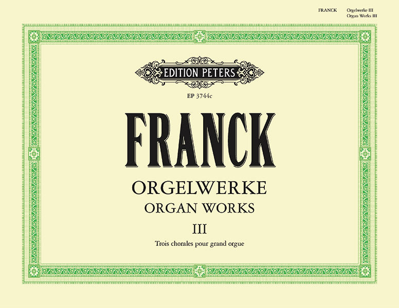 Complete Organ Works in 4 volumes, Volume 3 Cover Image