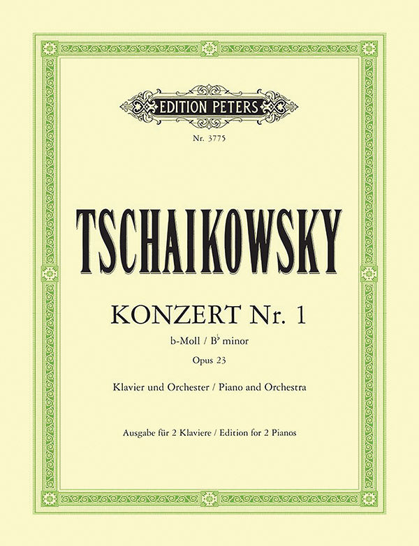 Piano Concerto No. 1 in B flat minor Op. 23 (Edition for 2 Pianos) Cover Image