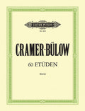 60 Studies for Piano, Selected and ed. by Hans von Bülow Cover Image