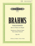Variations on a Theme by Haydn Op. 56b for 2 Pianos Cover Image