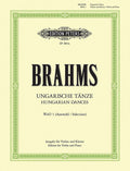 12 Hungarian Dances (Arranged for Violin and Piano) Cover Image