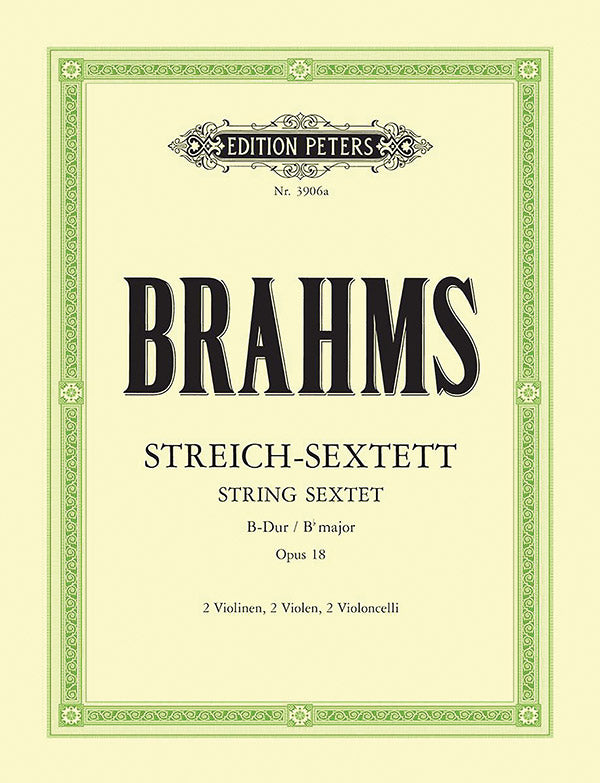String Sextet No. 1 in B flat Op. 18 Cover Image
