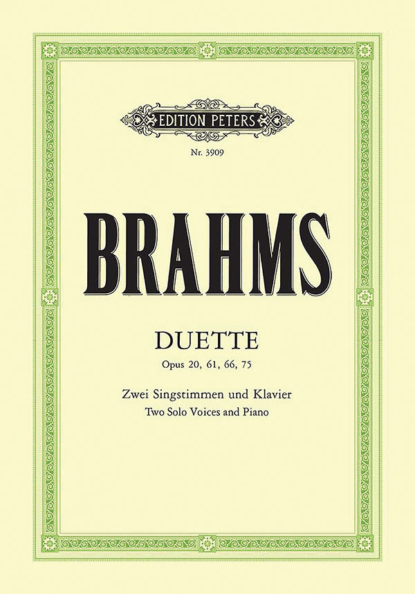 14 Duets for Soprano, Alto and Piano Cover Image