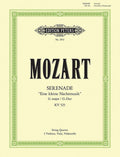 Serenade in G K525 Eine kleine Nachtmusik (Edition for String Quartet) Cover Image