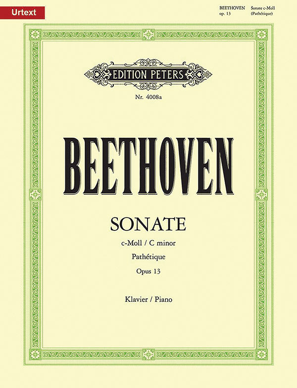 Sonata in C minor Op.13 "Pathétique" Cover Image