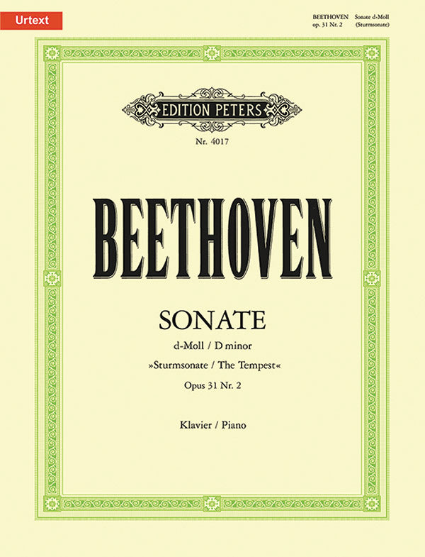 Sonata in D minor Op.31 No. 2 Cover Image