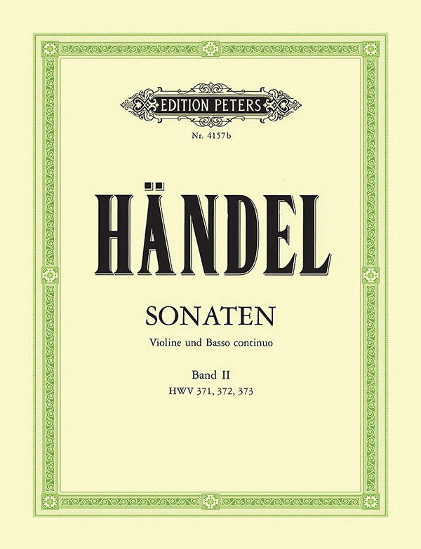 Sonatas for Violin and Continuo, Vol. 2 Cover Image