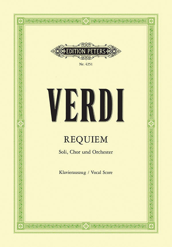 Requiem (Vocal Score) Cover Image