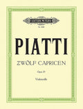 12 Caprices Op. 25 for Cello Cover Image