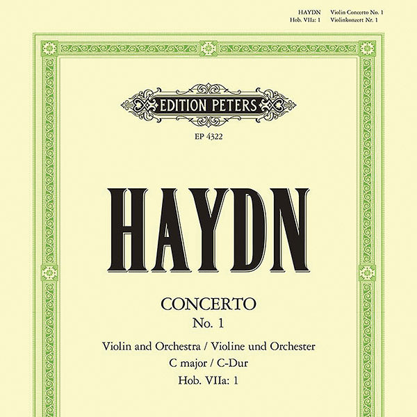 Violin Concerto in C Hob. VIIa:1 (Edition for Violin and Piano) Cover Image