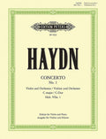 Violin Concerto in C Hob. VIIa:1 (Edition for Violin and Piano) Cover Image