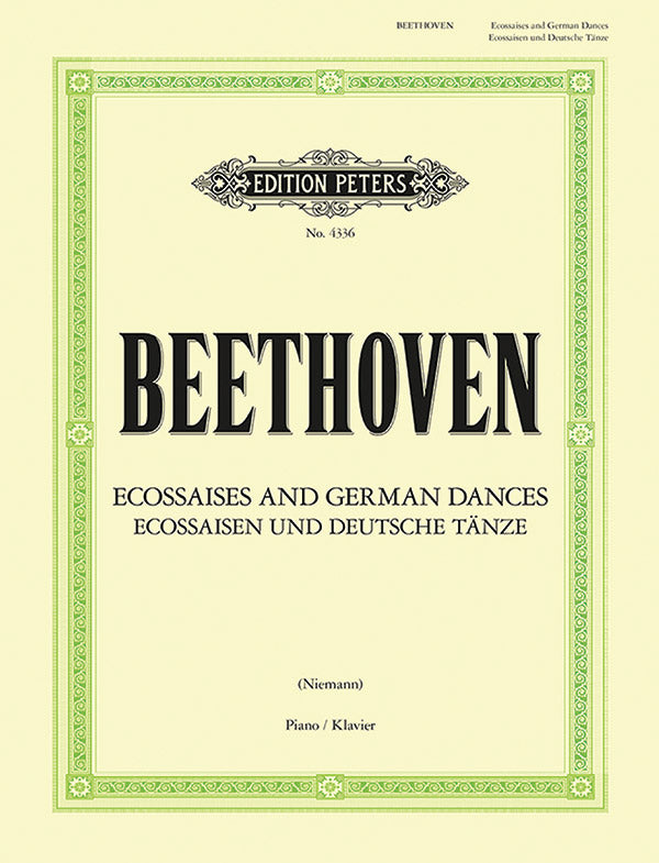 6 Ecossaises WoO 83; 12 German Dances WoO 8 Cover Image