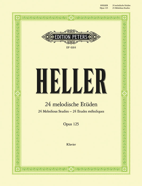 24 Melodious Studies Op.125 Cover Image