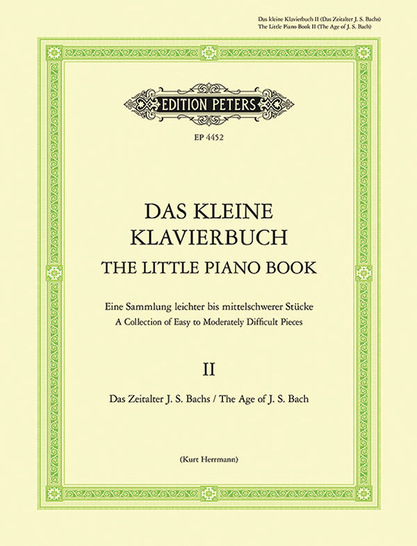 The Little Piano Book Vol.2: The Age of J.S. Bach Cover Image