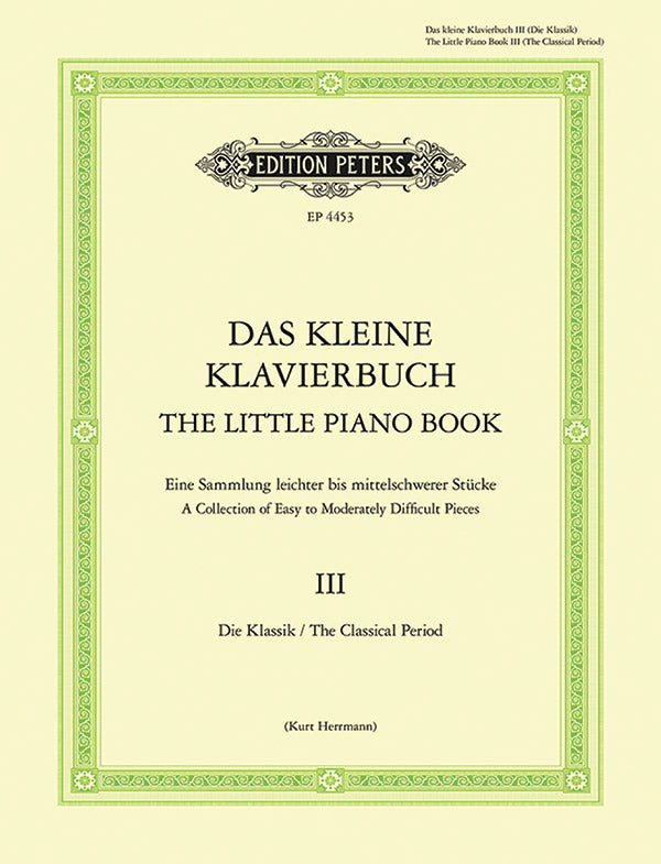 The Little Piano Book Vol.3: The Classical Period Cover Image