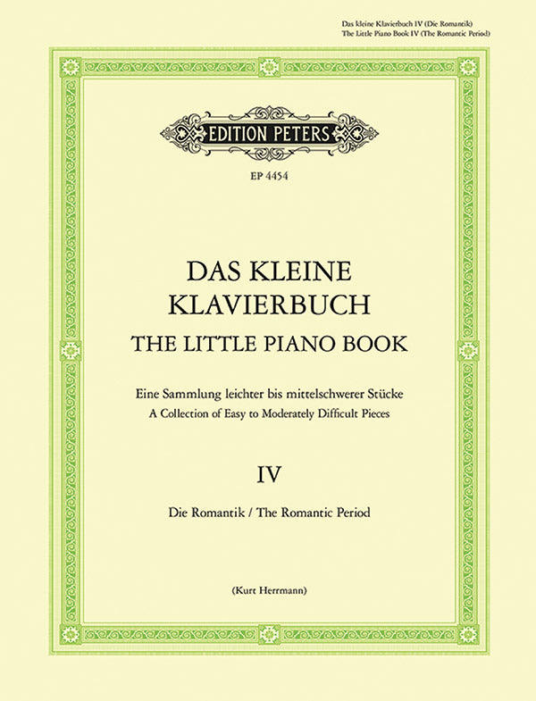 The Little Piano Book Vol.4: The Romantic Period Cover Image