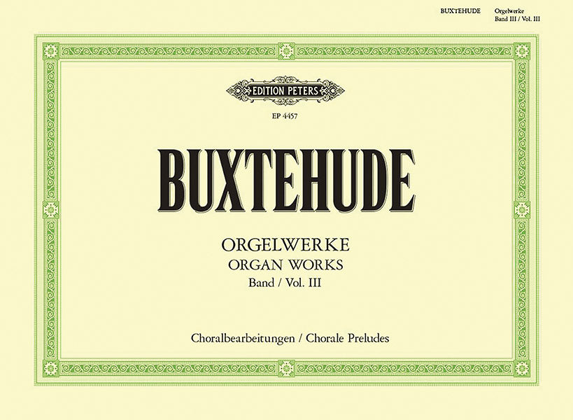 Organ Works Vol. 3 (Chorale Preludes) Cover Image