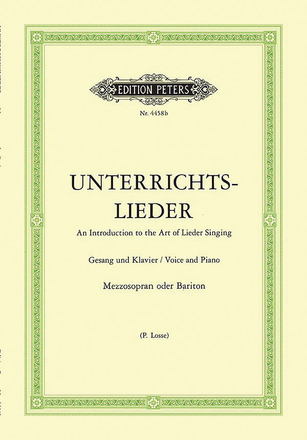 Album of 60 Lieder from Bach to Reger Cover Image