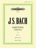 Partitas BWV 825-830 Vol.1 Cover Image