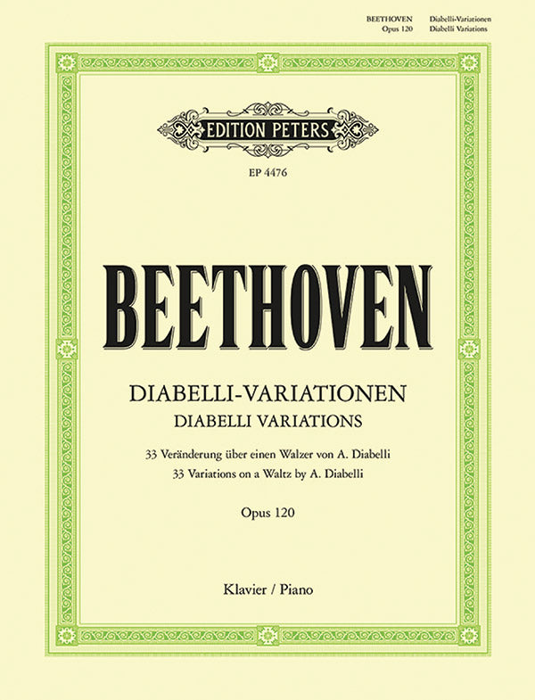 Diabelli Variations Op.120 Cover Image