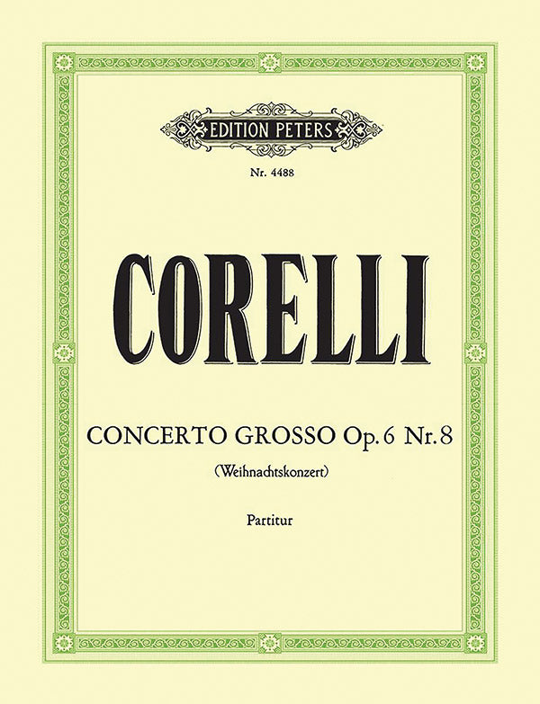 Concerto Grosso Op. 6 No. 8 in G minor (Christmas Concerto) Cover Image