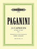 Piano Accompaniment by Robert Schumann to 24 Caprices Op. 1, Vol. 1 Cover Image