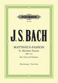 St Matthew Passion BWV 244 (Vocal Score) Cover Image
