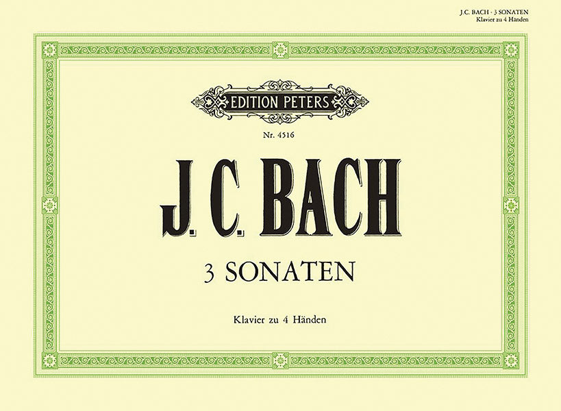Three Sonatas for Piano Duet Cover Image