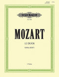 12 Duos for 2 Horns K487 (496a) (Transcribed for 2 Violins) Cover Image