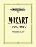 2 Viennese Sonatinas K439b/II, IV (Arranged for Recorder [Violin] and Piano) Cover Image