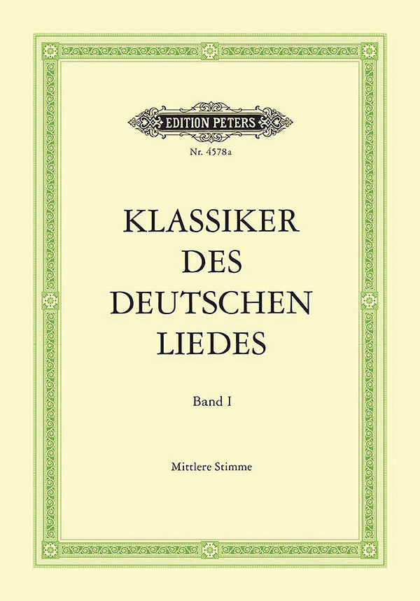 Classics of the German Lied Cover Image