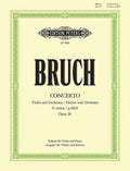 Violin Concerto No. 1 in G minor Op. 26 (Edition for Violin and Piano) Cover Image
