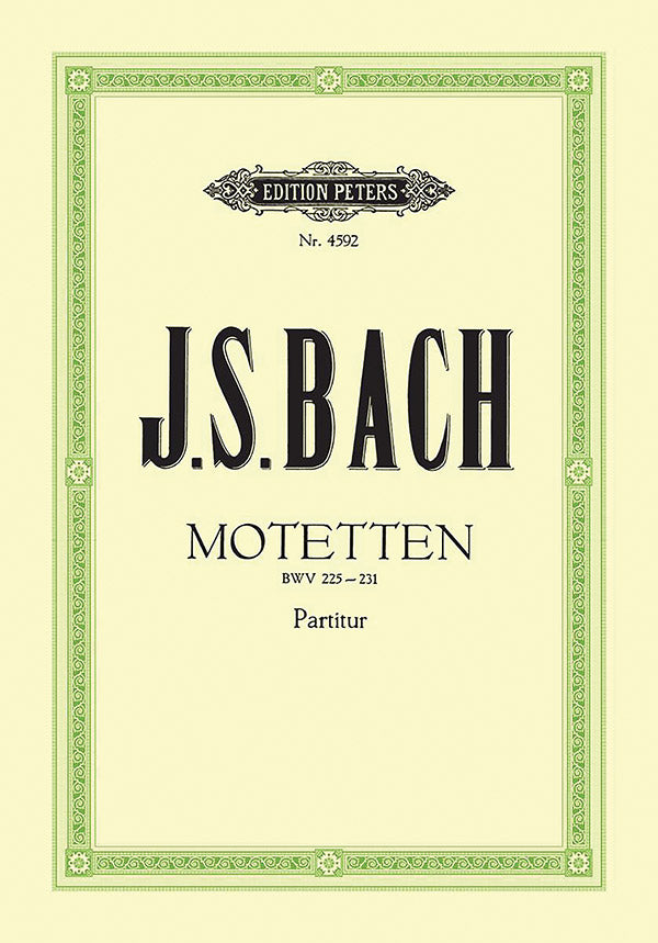 7 Motets BWV 225-231 for Mixed Choir Cover Image