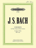 Violin Concerto in E BWV 1042 (Edition for Violin and Piano) Cover Image
