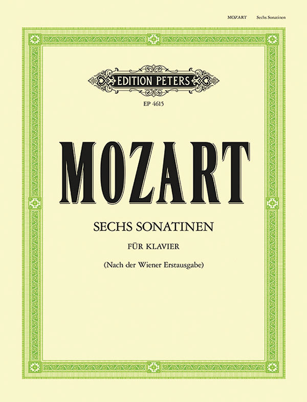 6 Viennese Sonatinas Cover Image