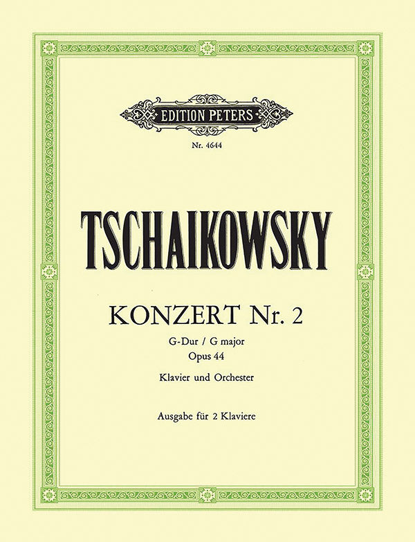 Piano Concerto No. 2 in G Op. 44 (Edition for 2 Pianos) Cover Image