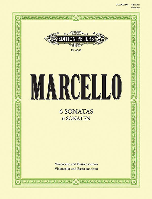 6 Sonatas for Cello and Continuo Cover Image