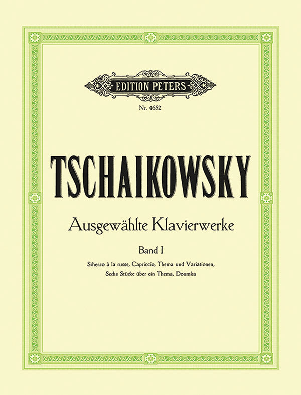 Selected Piano Works Vol.1 Cover Image