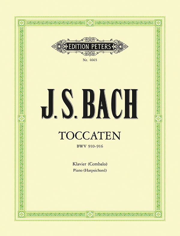 Toccatas BWV 910-916 Cover Image