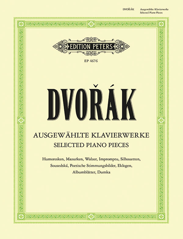 Selected Piano Pieces Cover Image