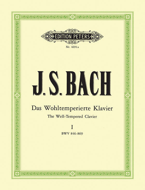 The Well-Tempered Clavier, Vol. 1 Cover Image