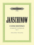 Concertino in the Russian Style Op. 35 for Violin and Piano Cover Image